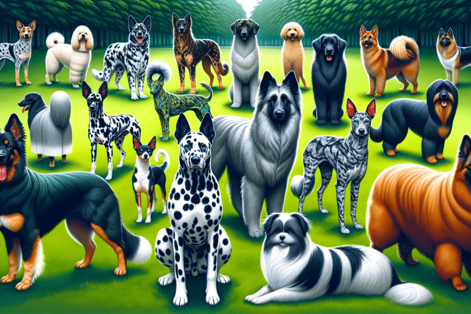 Rare Dog Breeds With Unique Coat Patterns