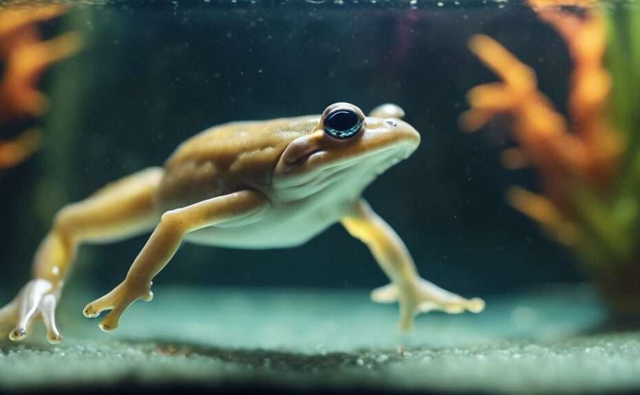 african clawed frog characteristics