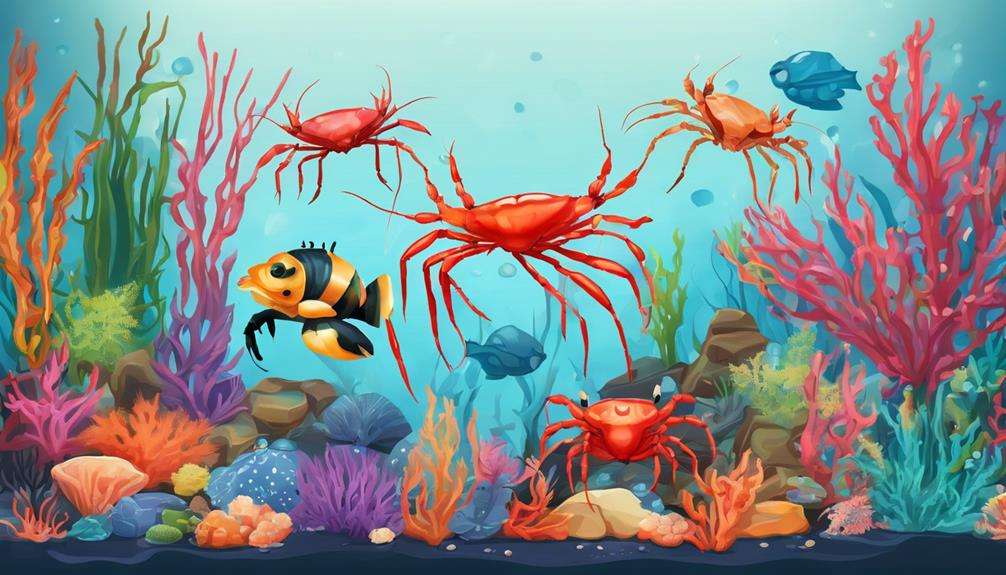 aquarium crustaceans for decoration