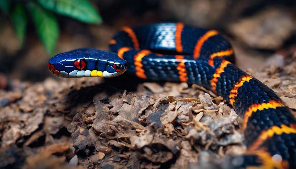 beautiful venomous snake species