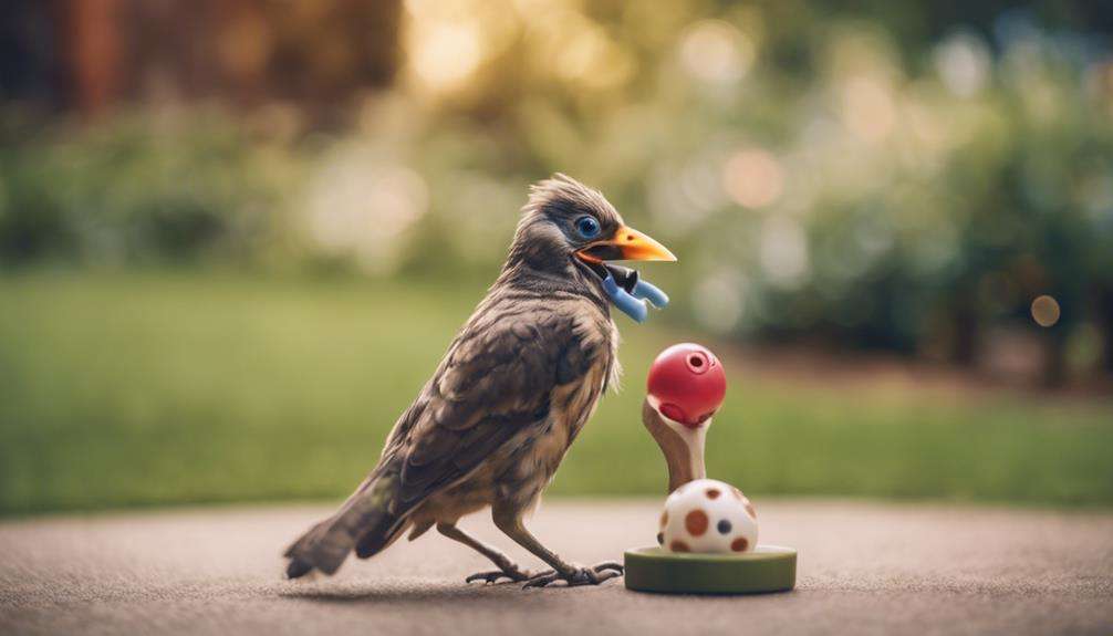 birds exhibit unique behaviors