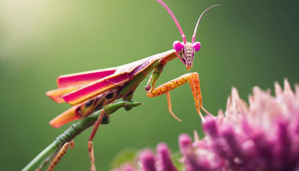 camouflaged insect with thorns