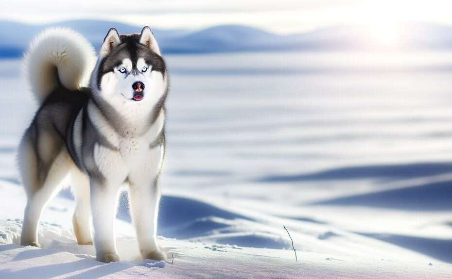 celebrating the siberian husky