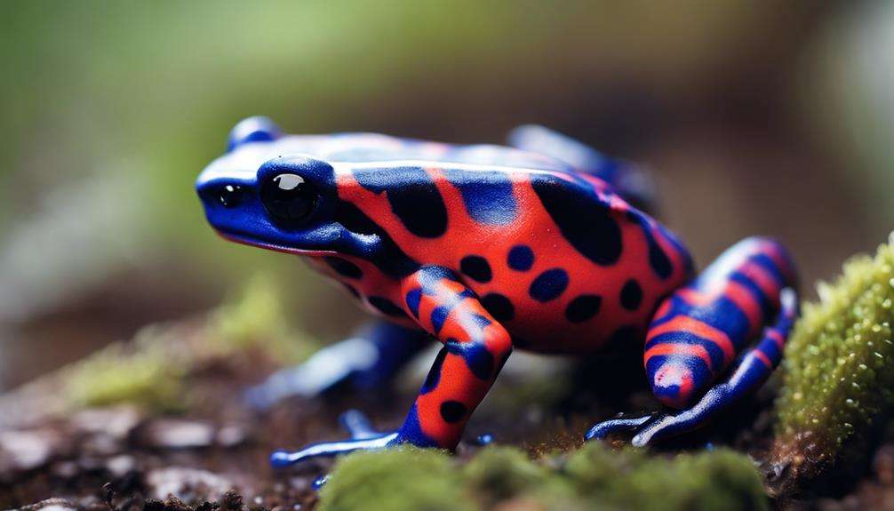 colorful and patterned newt