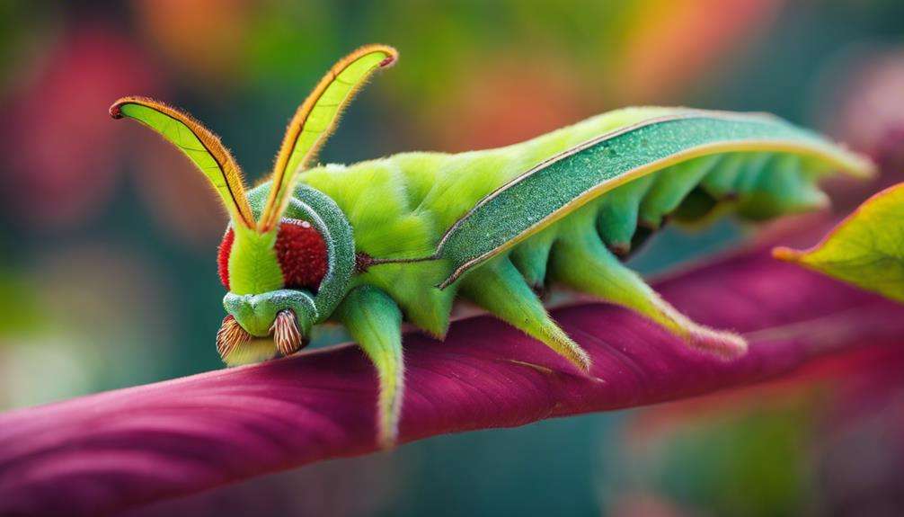 colorful caterpillars as pets