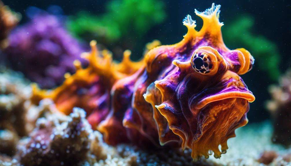 colorful psychedelic frogfish discovered