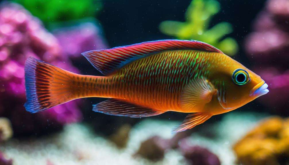 colorful wrasse fish species