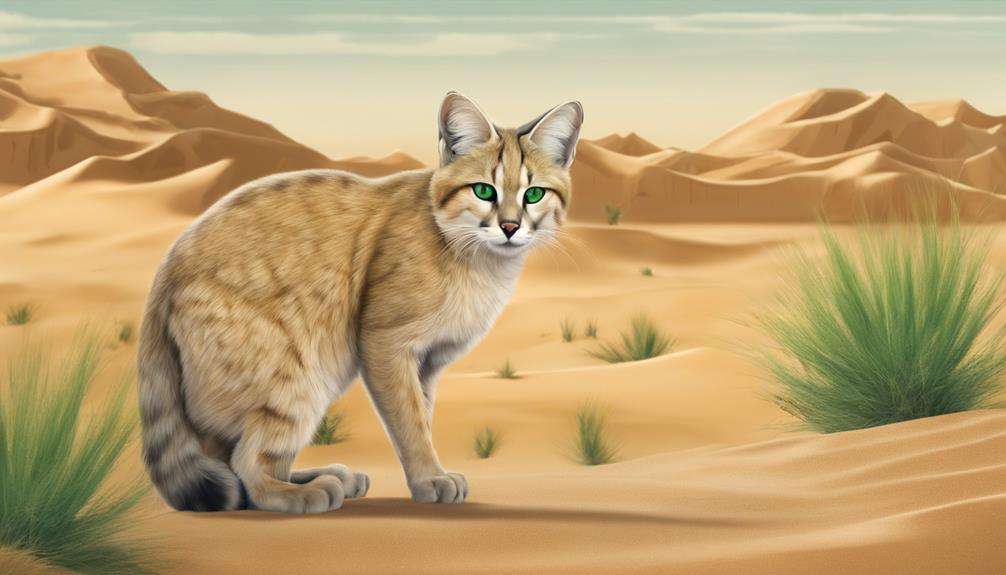 desert dwelling nocturnal feline