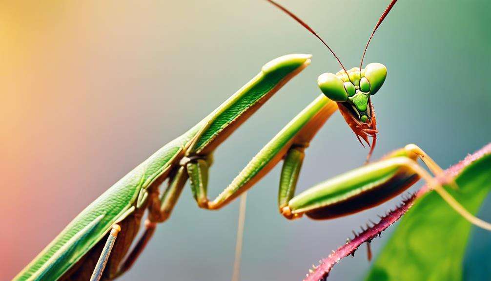 distinct praying mantis species