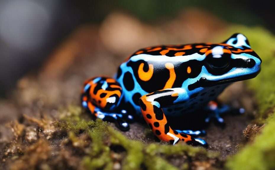 distinctive markings on amphibians