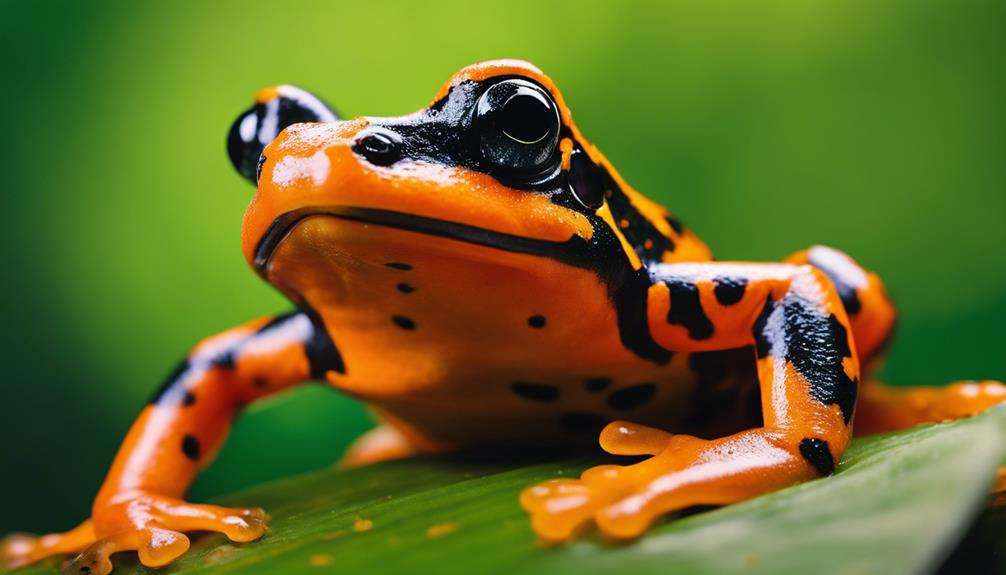 engaging with colorful frogs