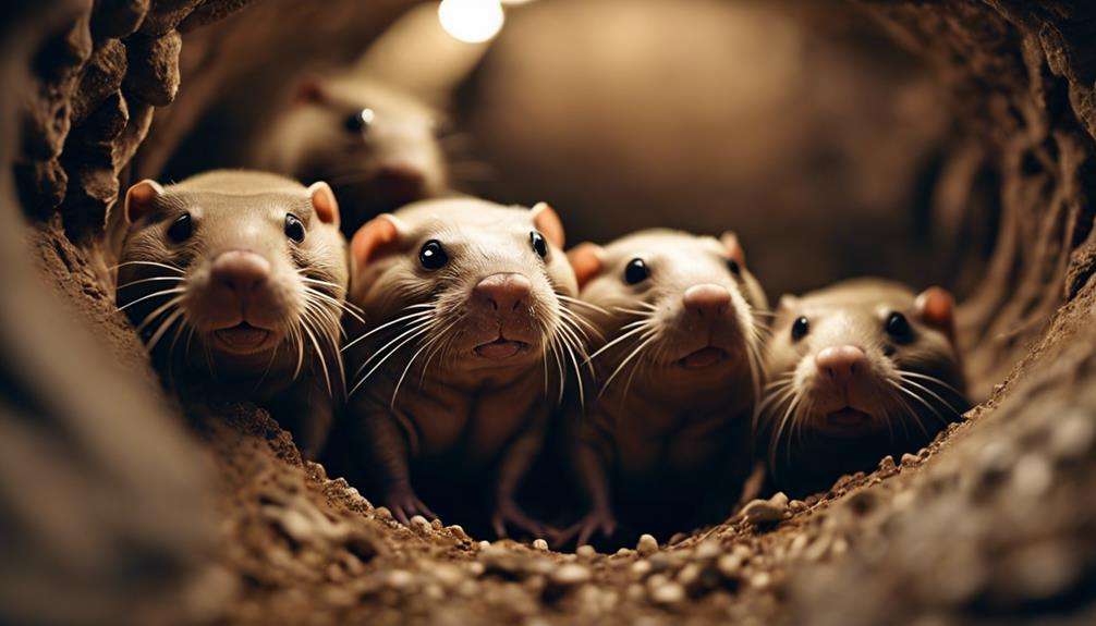 eusocial rodents with longevity