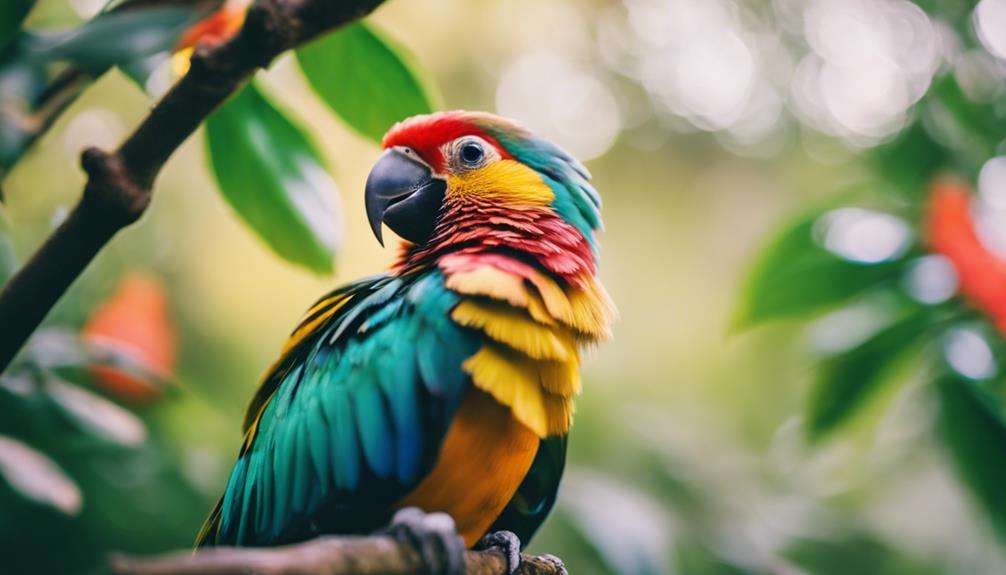 exotic pet bird options