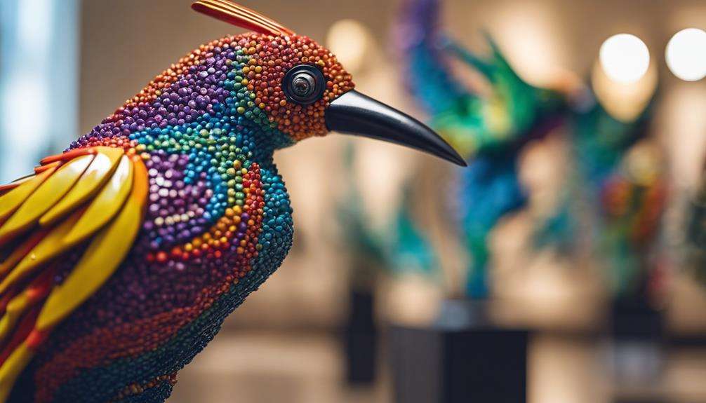 exquisite avian sculptures available