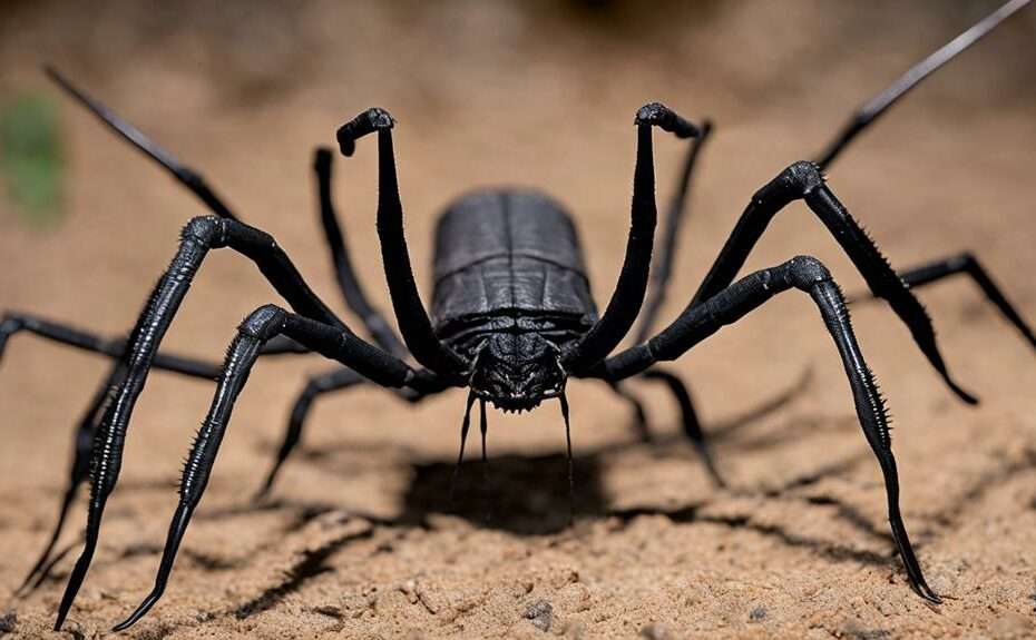 facts about tailless whip scorpions