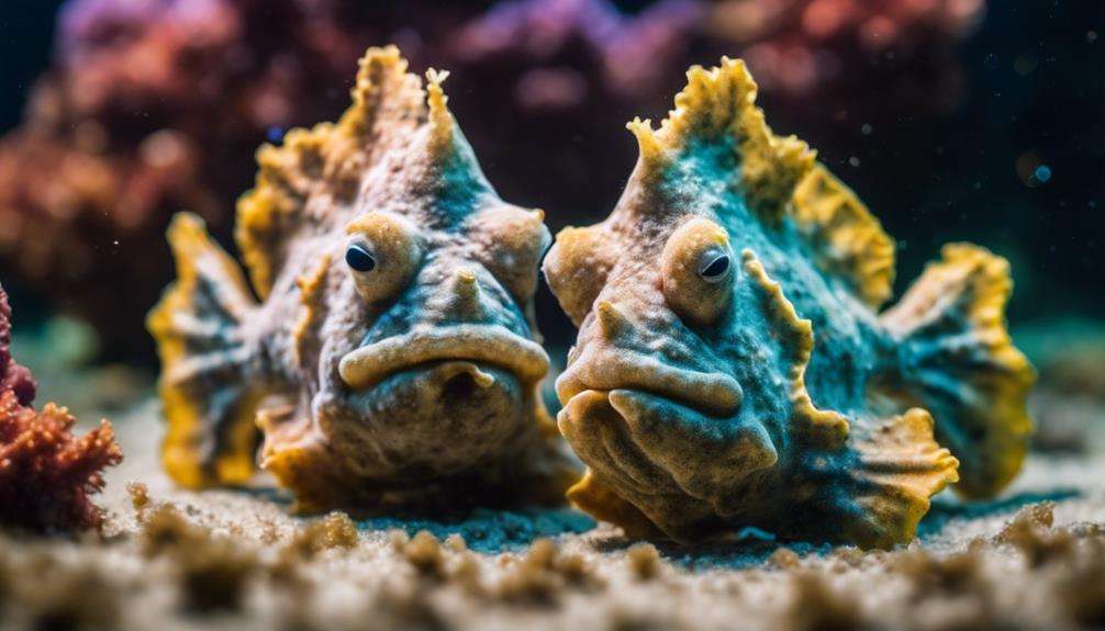 frogfish s unique reproduction habits