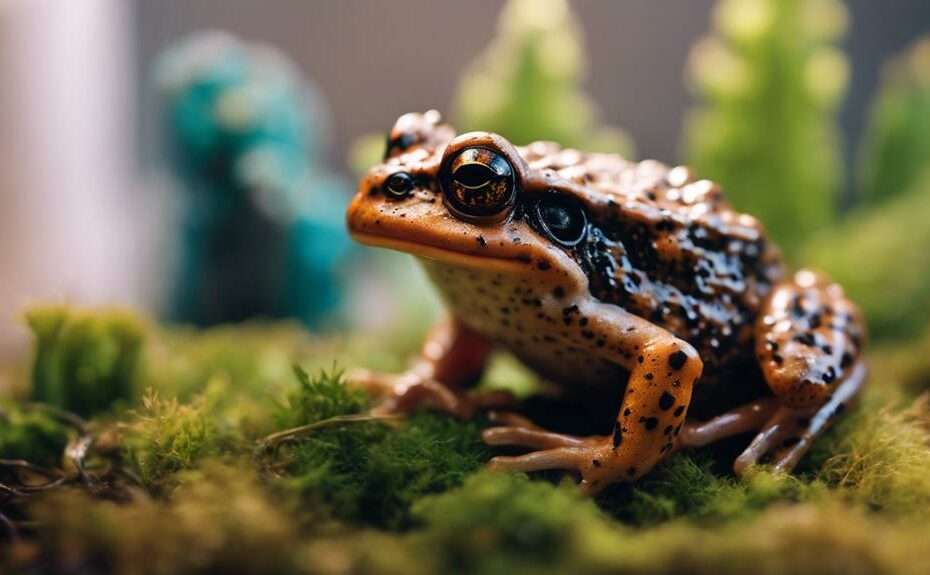 hairy frog terrarium breeds