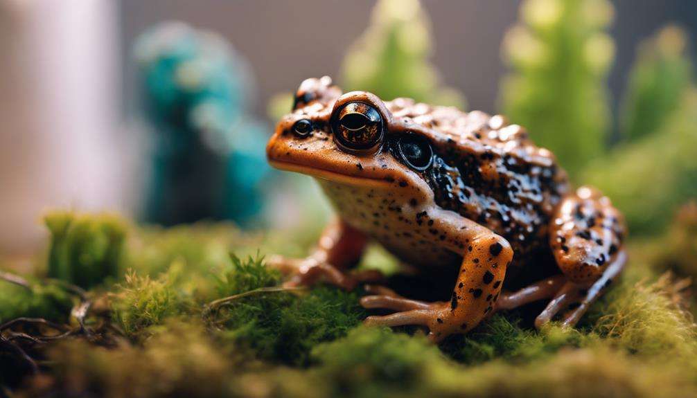 hairy frog terrarium breeds