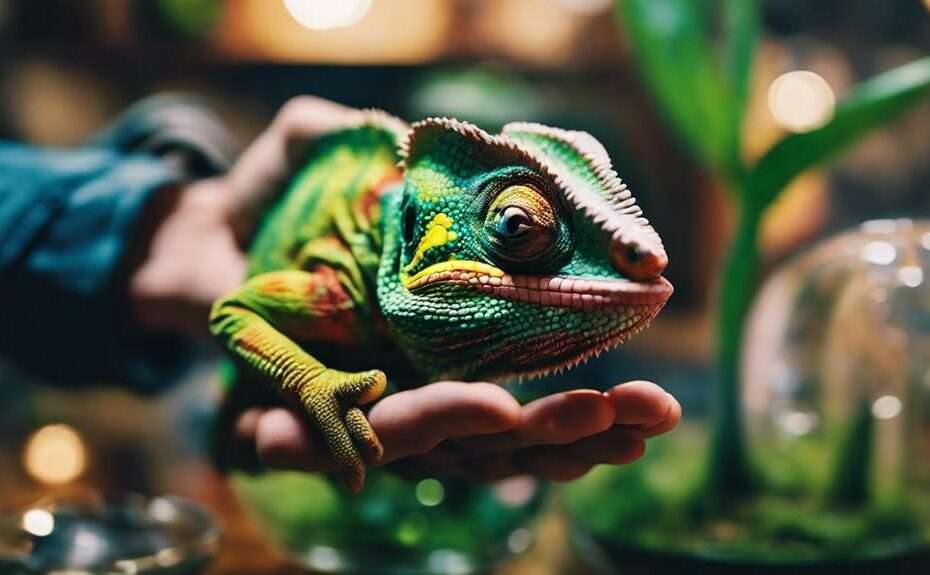 handling rare reptiles safely