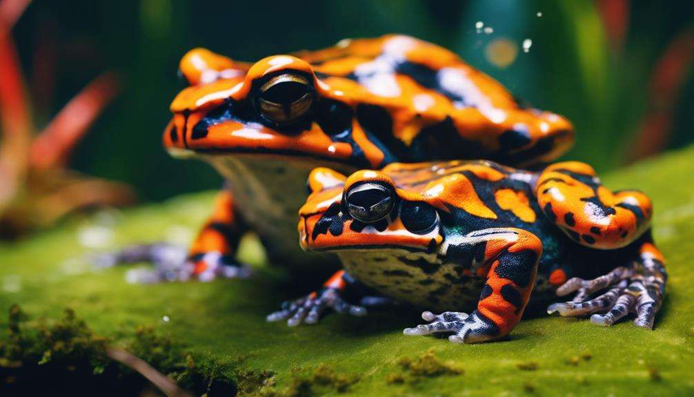 harlequin toad breeding process