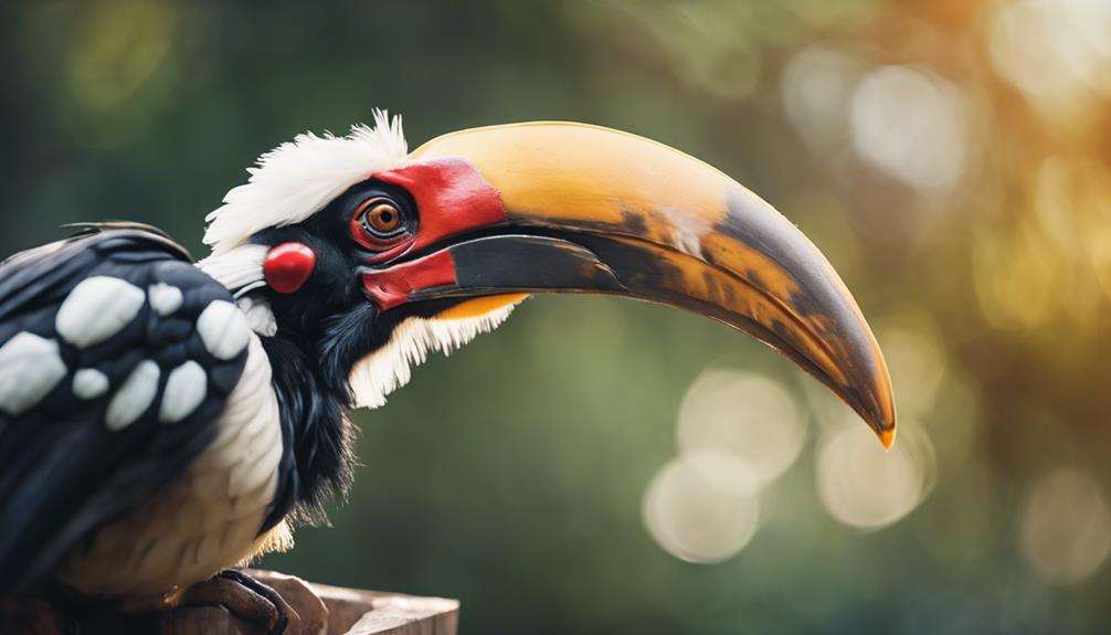 large colorful forest birds