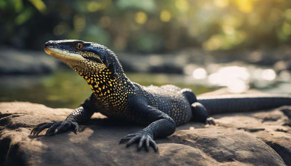 large reptile in thailand