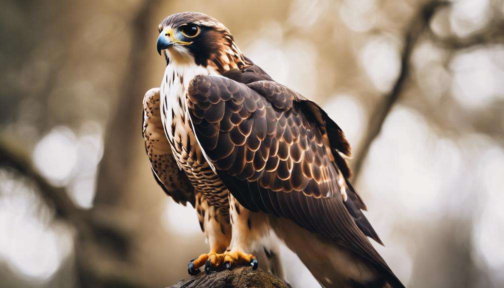 majestic falcon breeding habitat