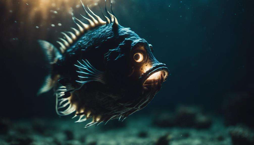 mysterious deep sea creature