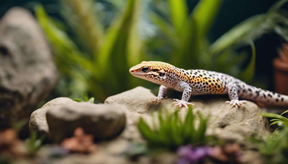 pet reptile with spots