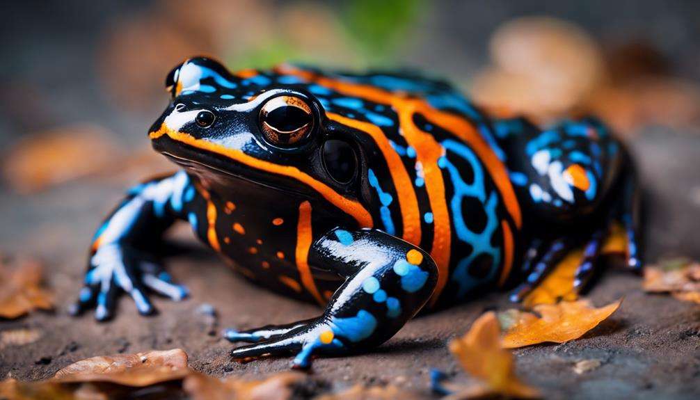 rainforest amphibian in danger