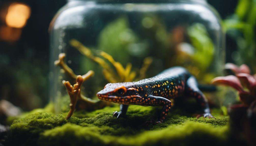 salamanders for terrarium care