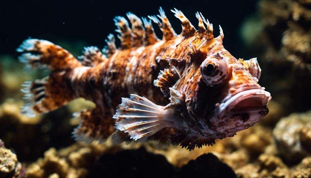 scorpionfish exhibit unique feeding