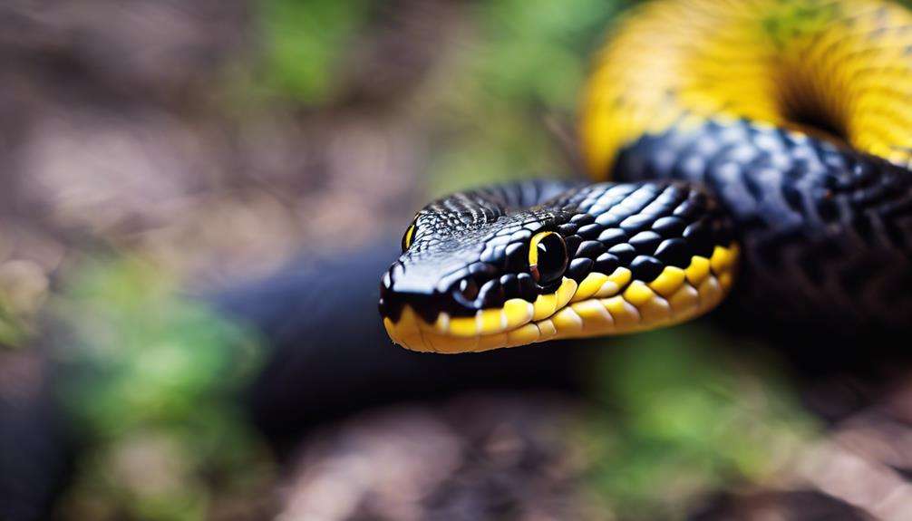 small harmless colorful serpents