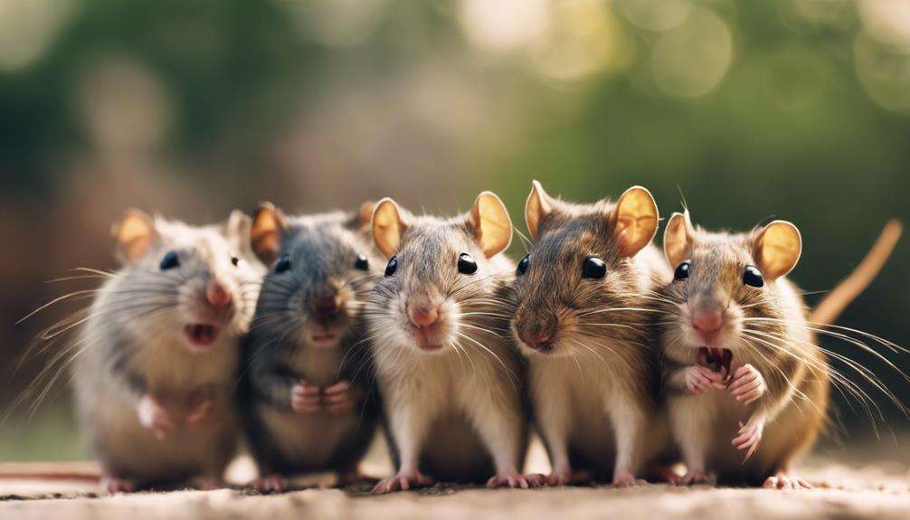 social structures of rodents