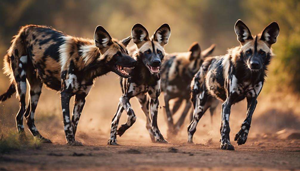 teamwork in african canines