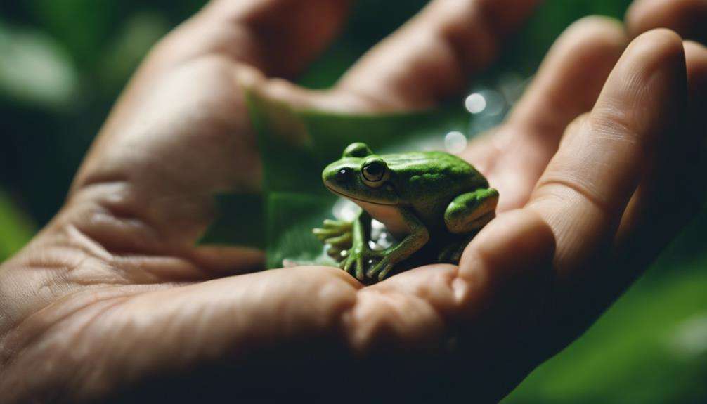 tiny frogs as pets