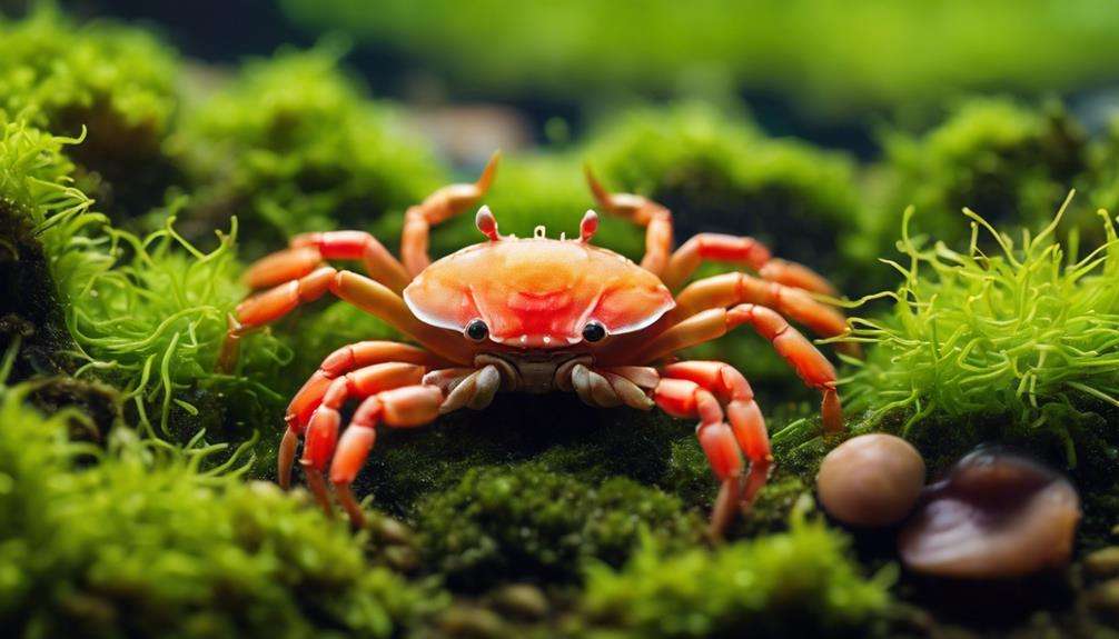 tiny thai river crabs