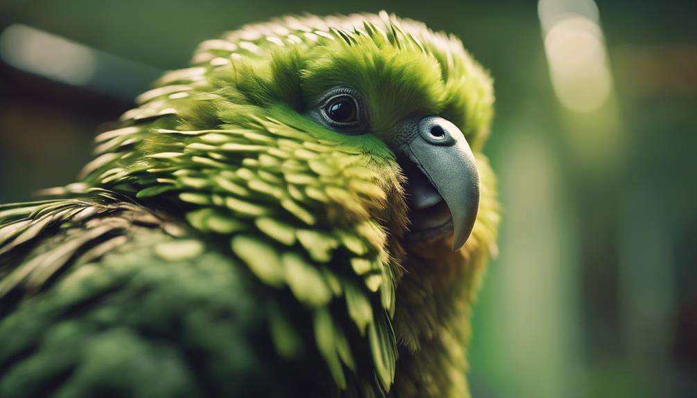 unique flightless parrot species