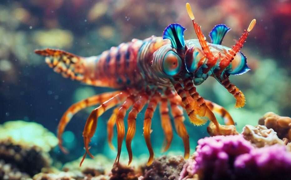 unique mantis shrimp adaptations