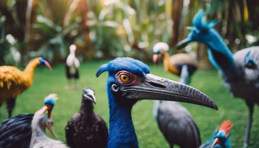 unlikely bird friendship blooms