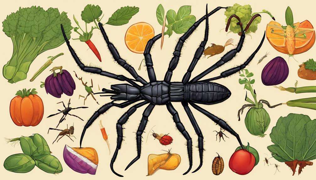 whip scorpion diet plan