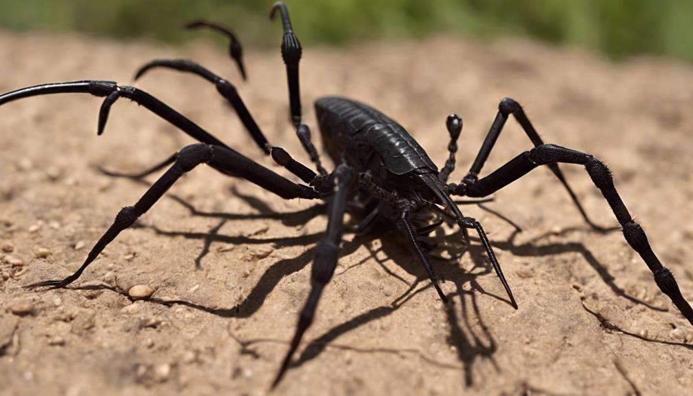 whip scorpions unusual diet