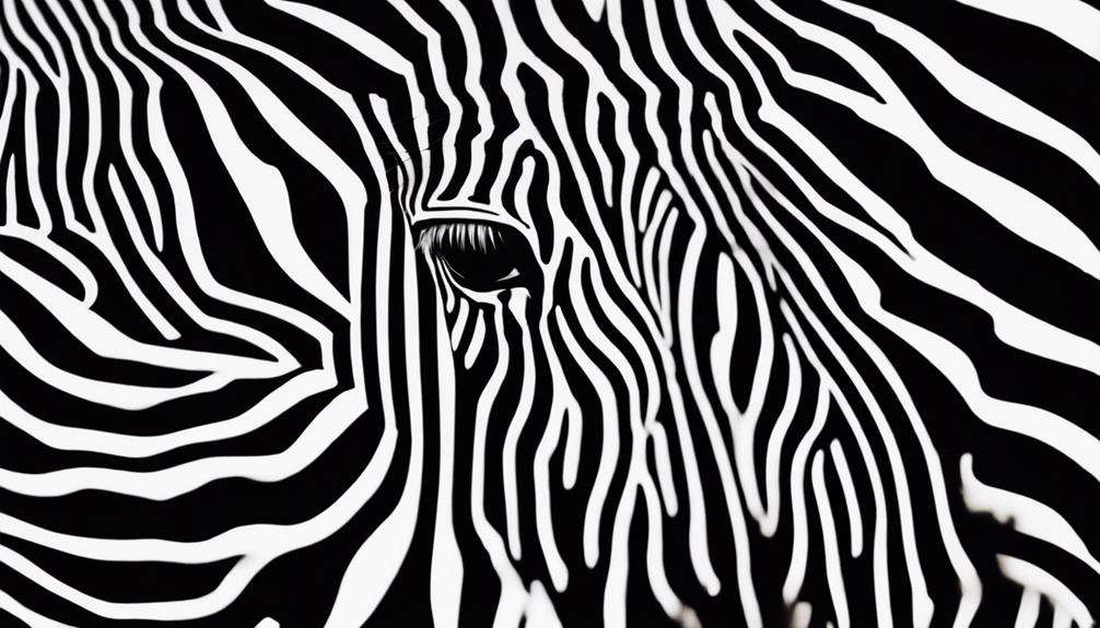 zany zebra stripes delight