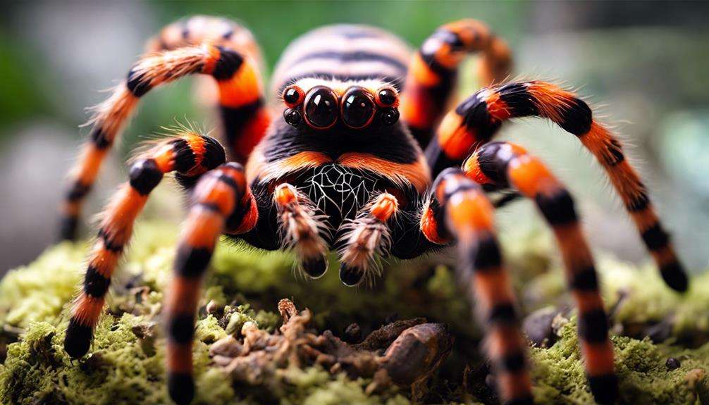 arachnid with striking colors