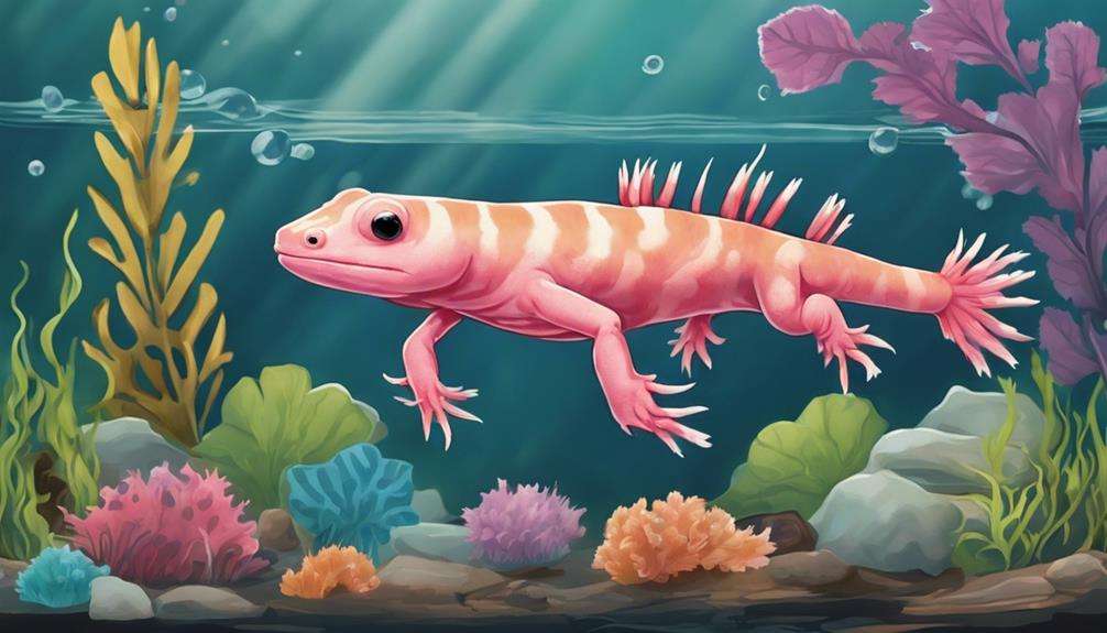 axolotl like amphibians for comparison