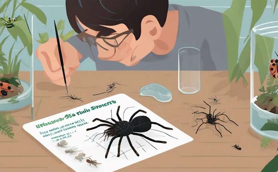 caring for pet arachnids