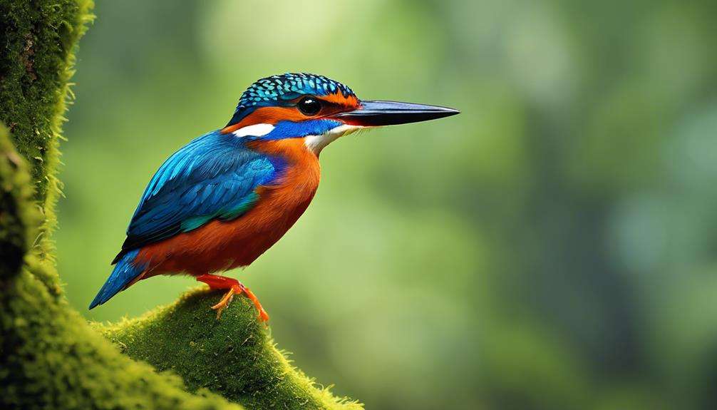 colorful bird of mindanao