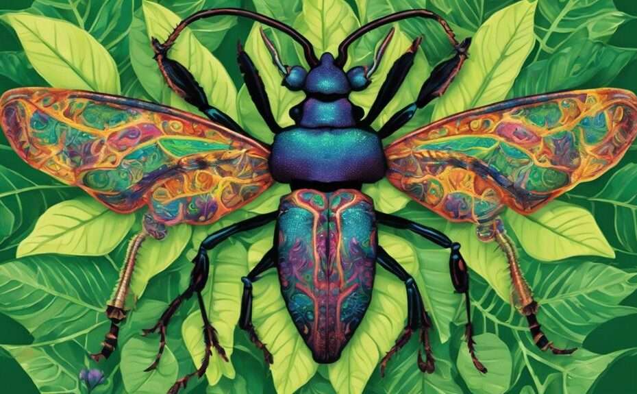 colorful longhorn beetle pets