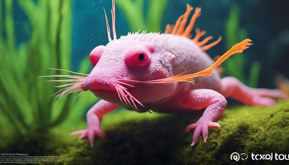 cute aquatic salamanders