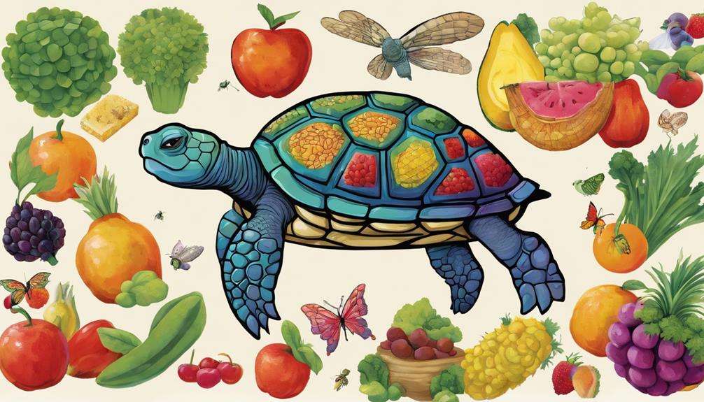 diverse diet for turtles